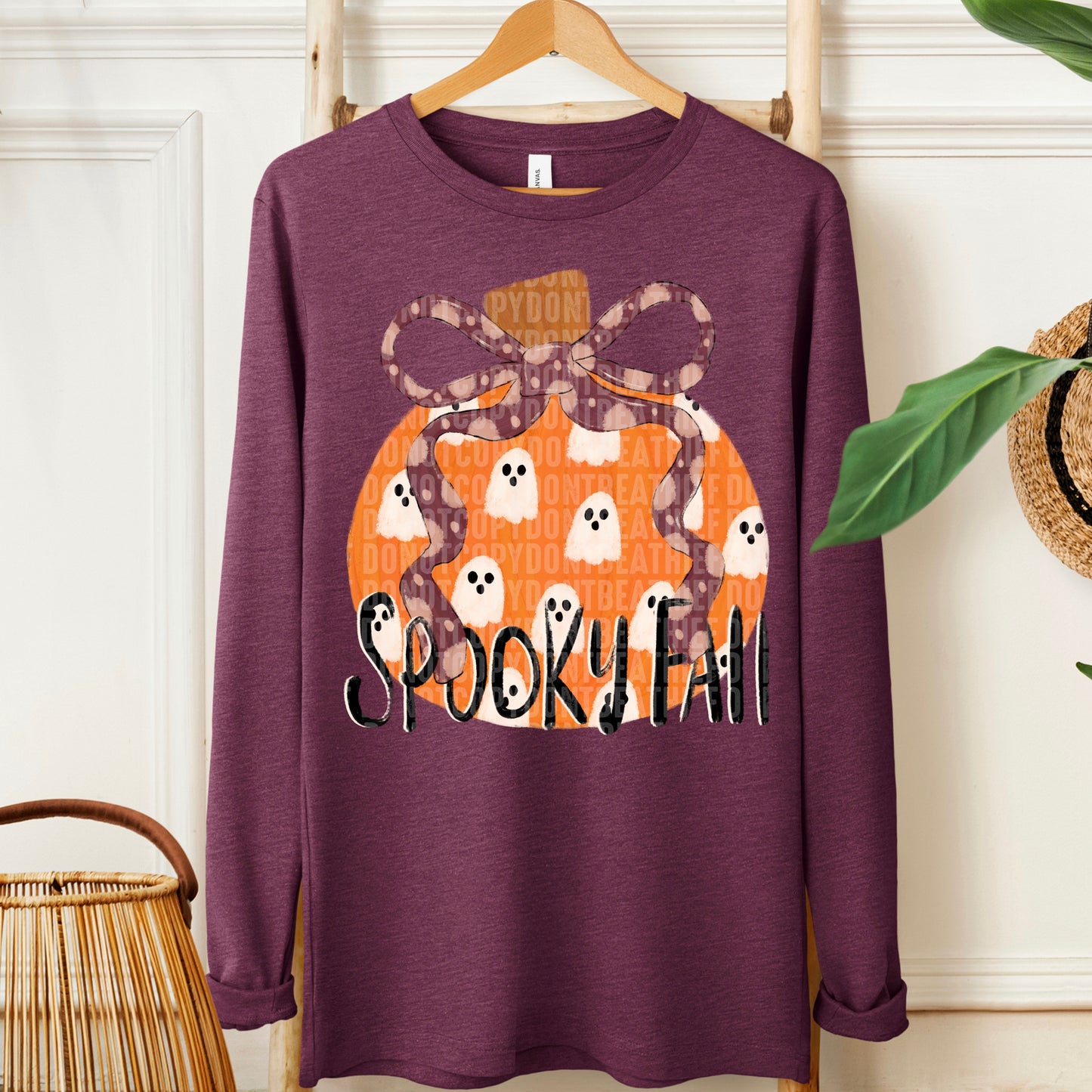 Spooky Fall Hand Drawn