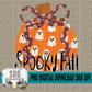 Spooky Fall Hand Drawn