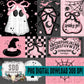Spooky Girl Patchwork Seamless Bundle