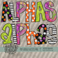 Spooky Halloween Doodle Alpha (5 Sets Aa-Zz, 0-9, Special Characters)