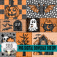 Spooky Patchwork Seamless Bundle