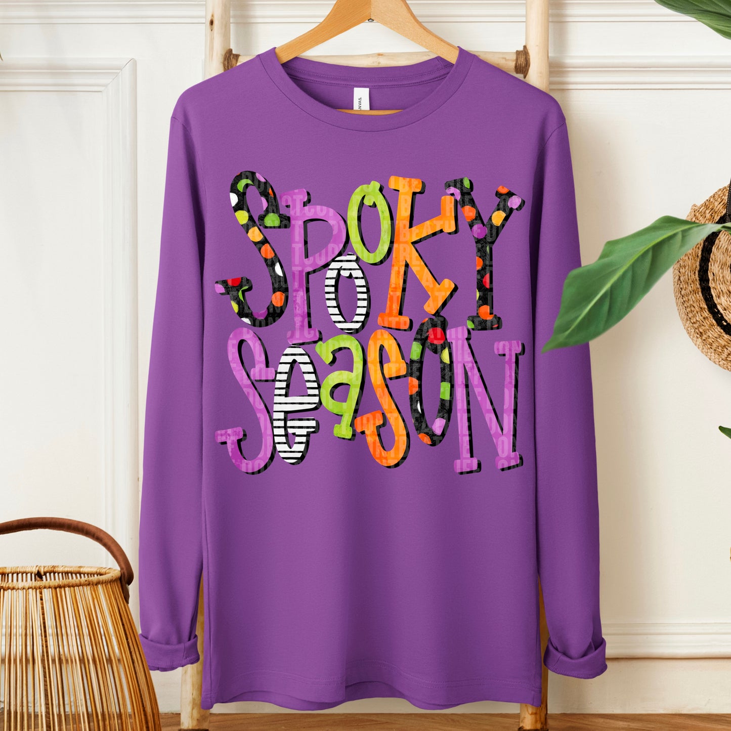 Spooky Season Doodle Letters