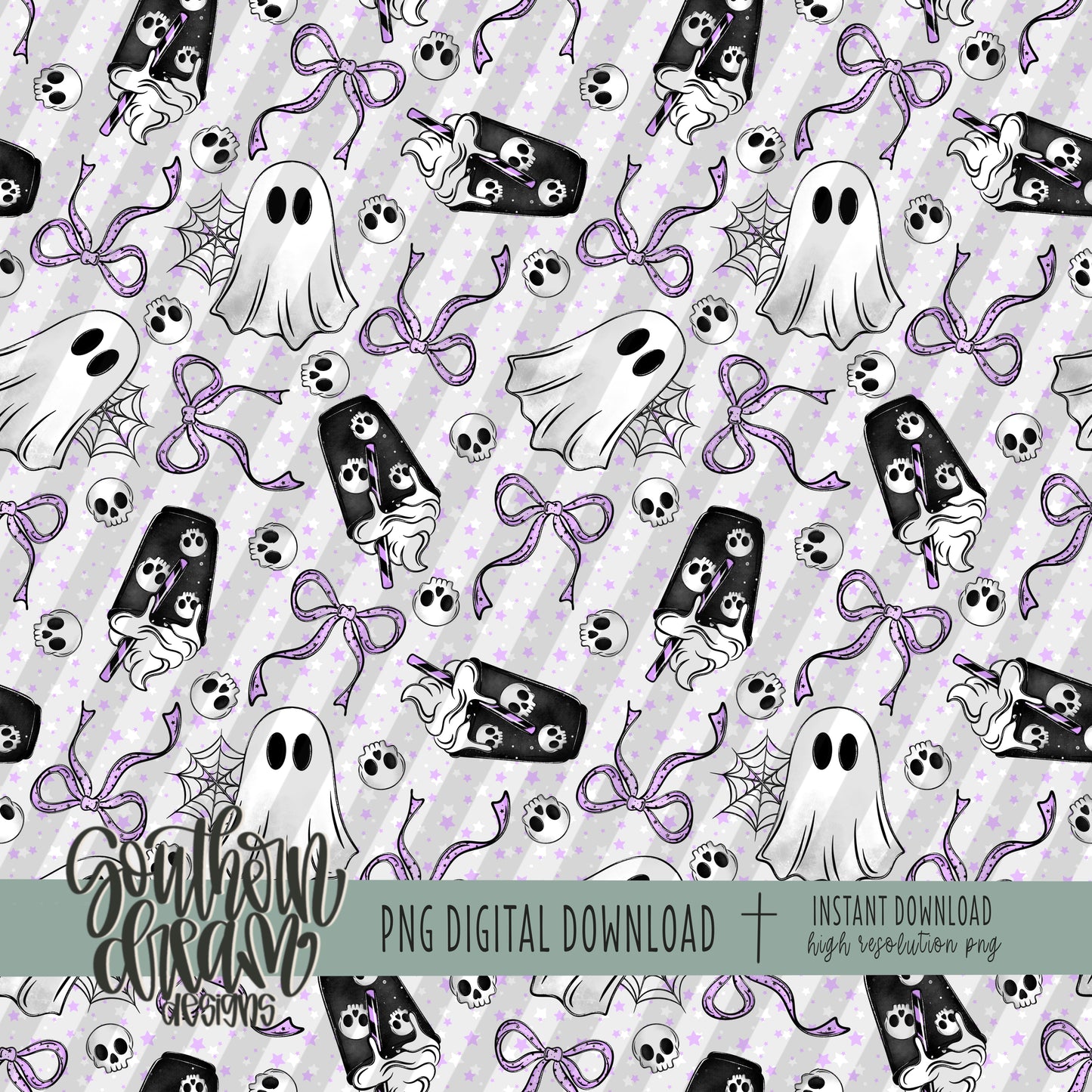 Spooky Skellie Seamless Bundle