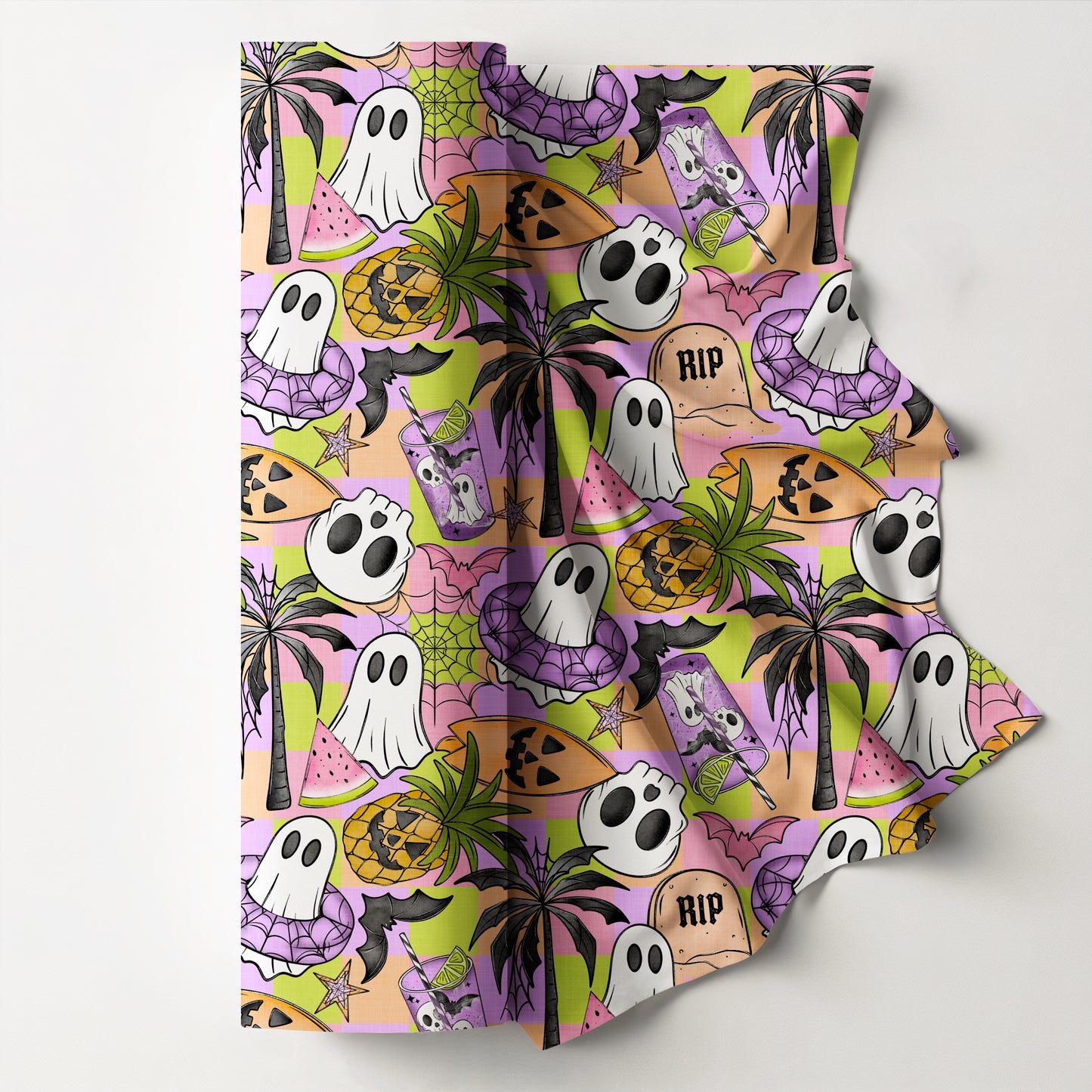 Spooky Summer Seamless Bundle With Coordinating File