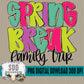 Spring Break Doodle Family Trip