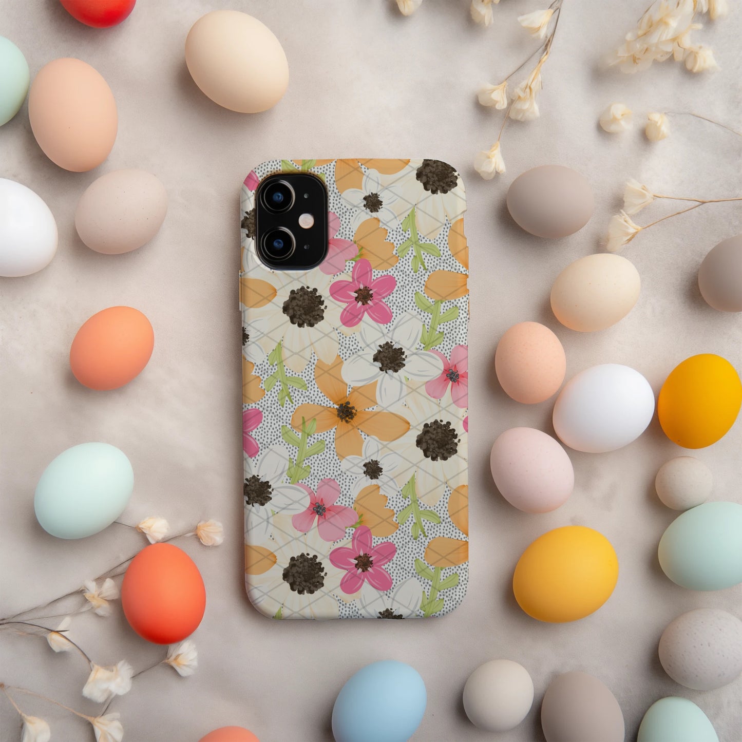 Spring Floral Dottie Seamless Bundle