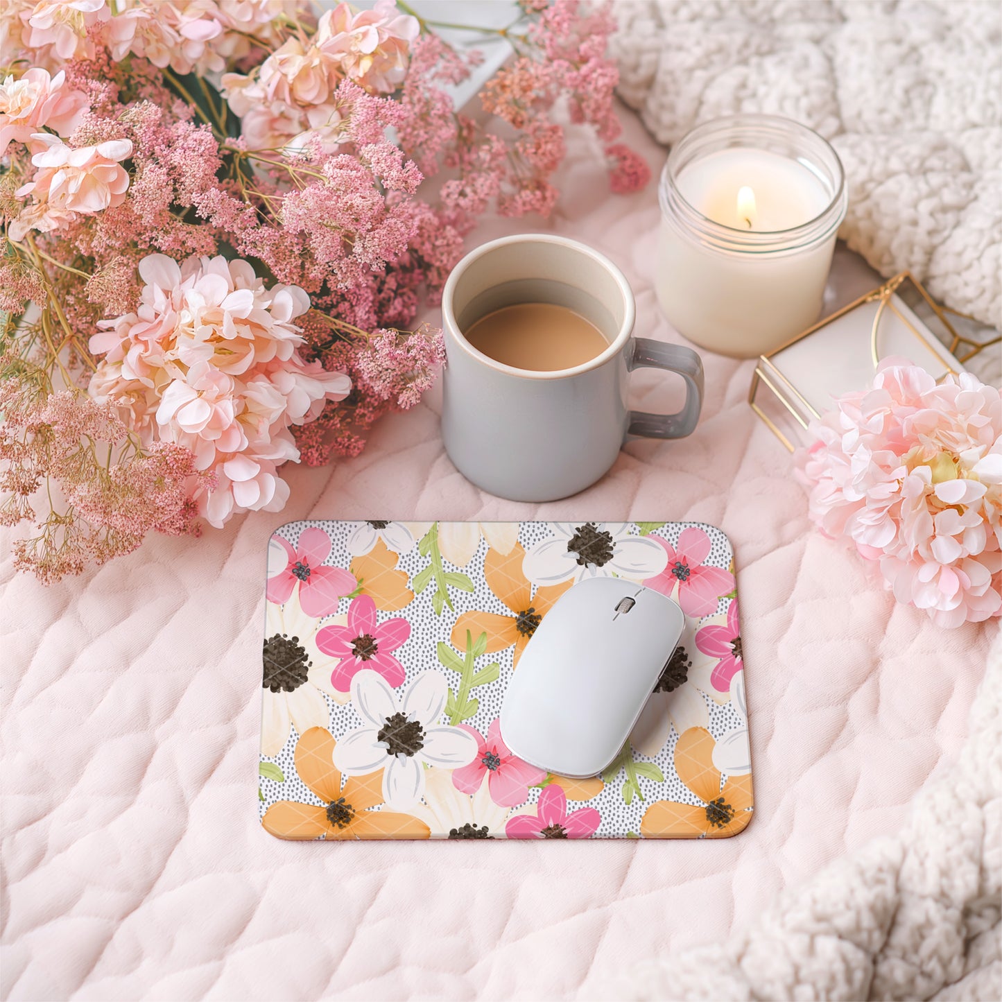 Spring Floral Dottie Seamless Bundle