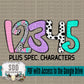 Spring Scribbles Doodle Letters (Uppercase, Lowercase, 0-9, Spec Characters; 5 sets)