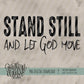 Stand Still And Let God Move Bundle