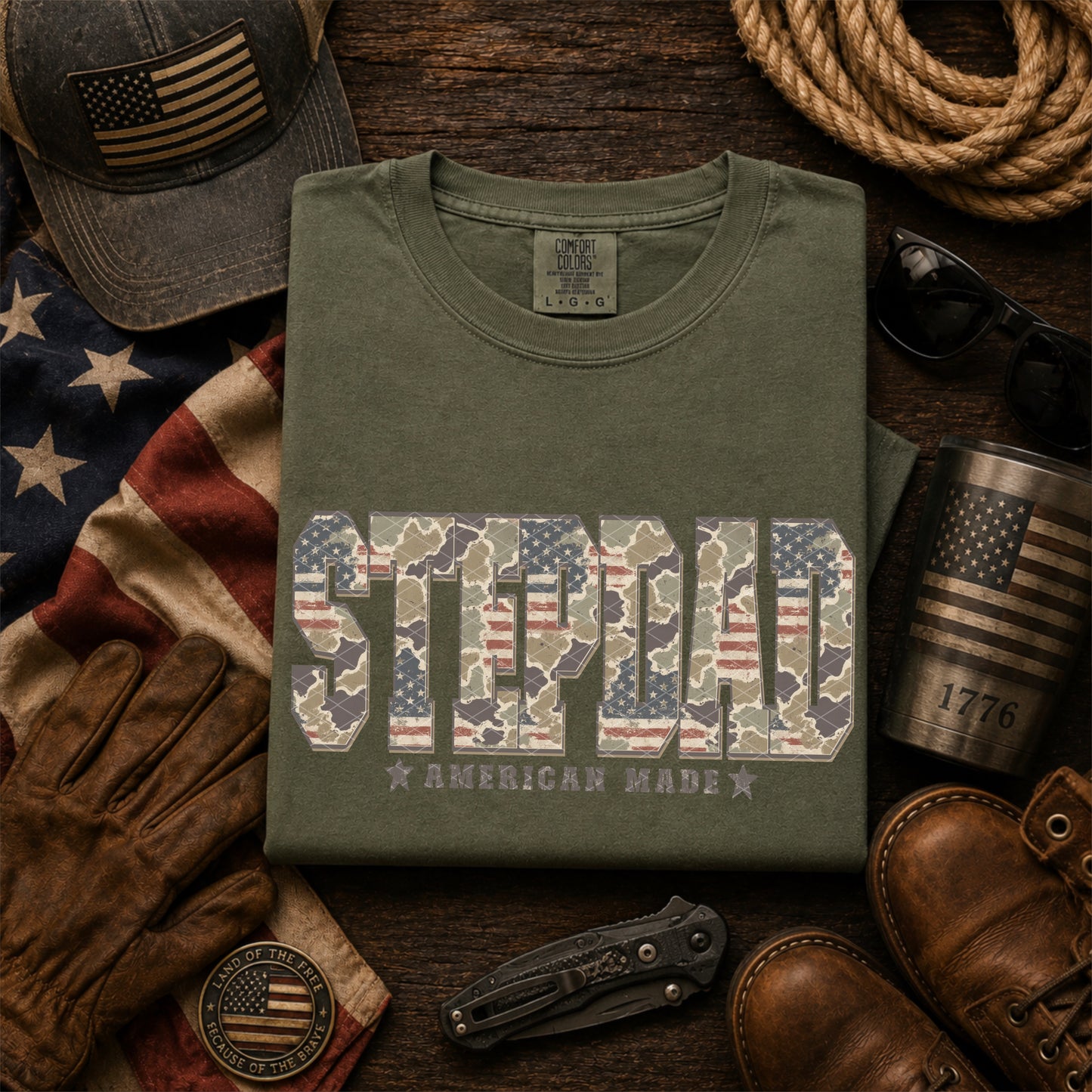 Camo Patriotic Collection; Stepdad