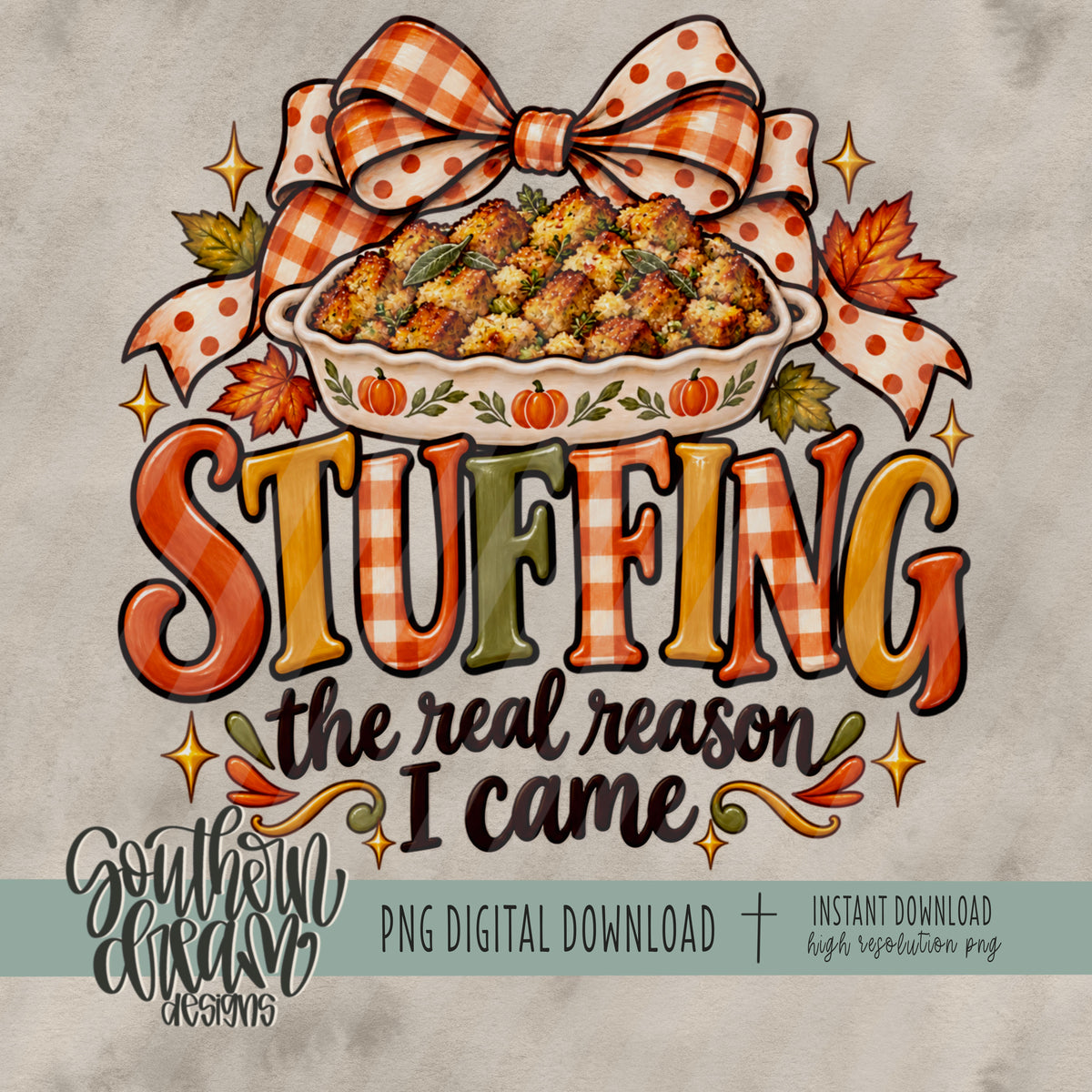 Stuffing the real reason I came