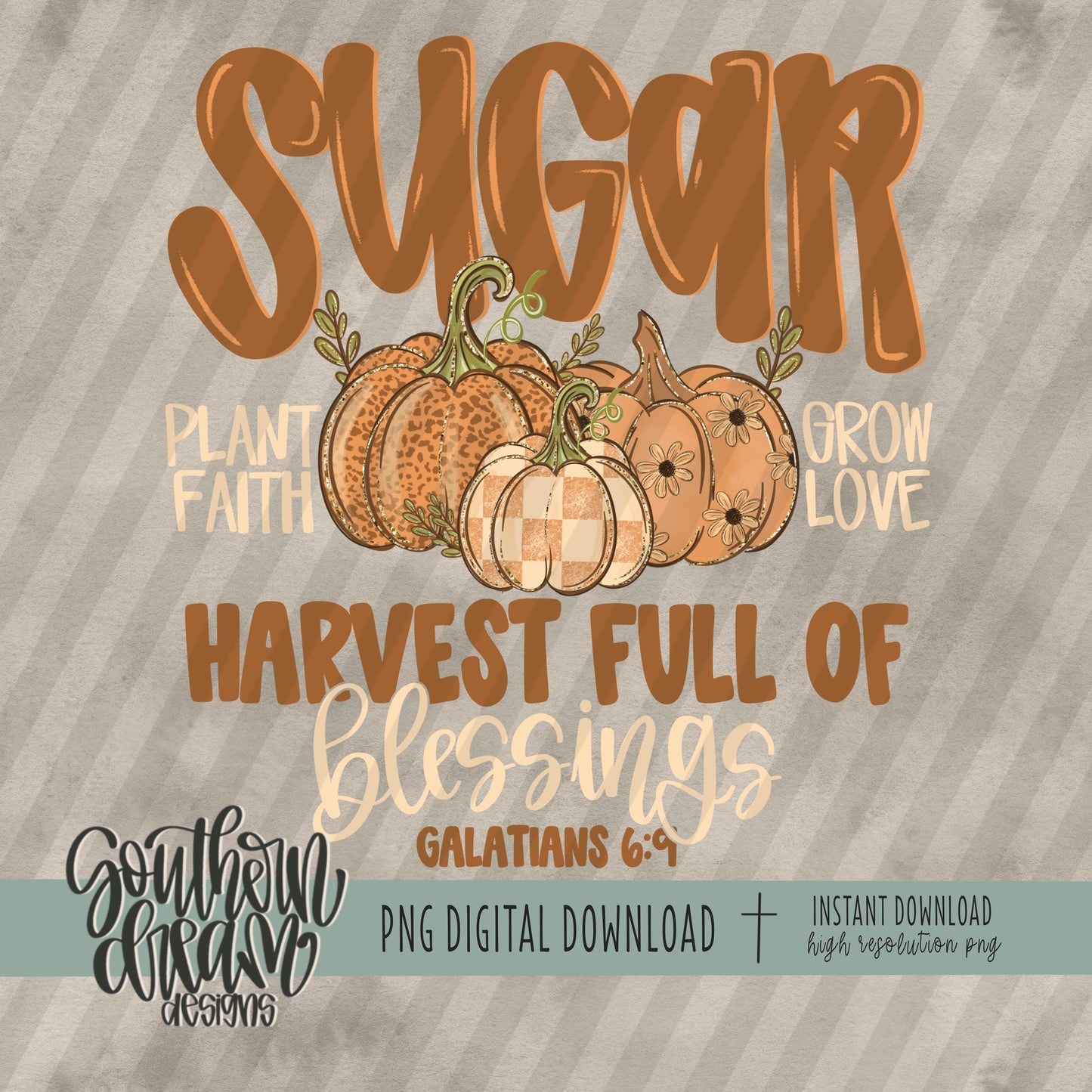 Harvest Full of Blessings Collection; Sugar