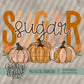Pumpkin Trio; SUGAR