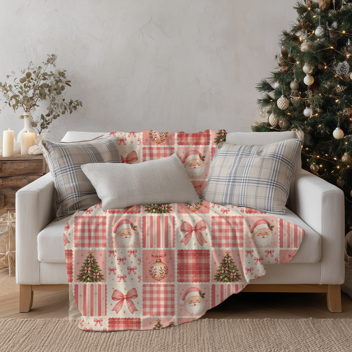 SugarPlum Santa Seamless Bundle