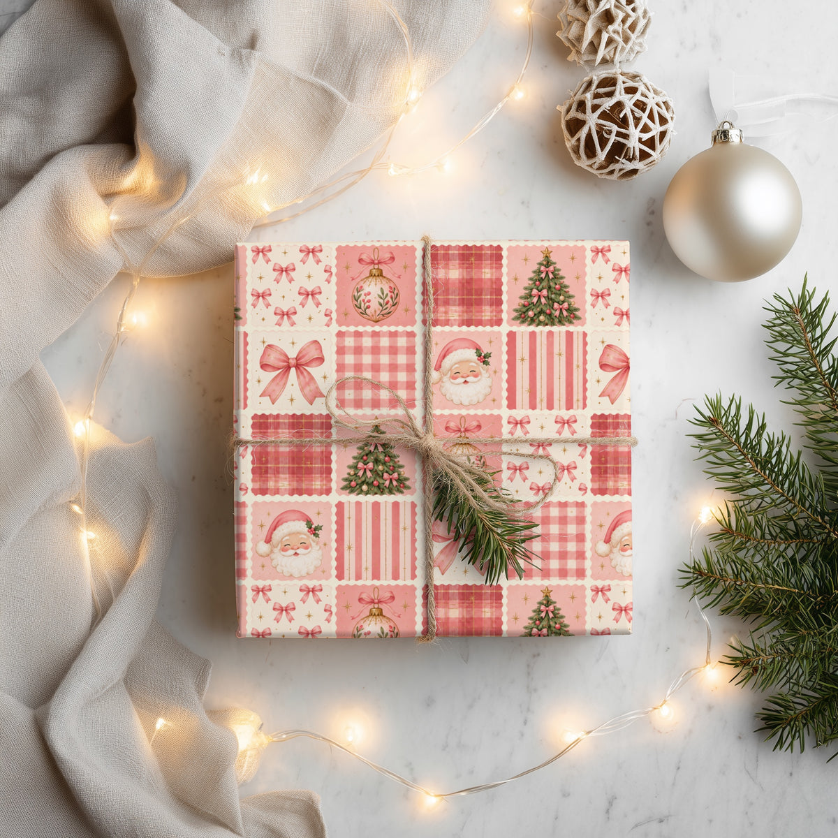 SugarPlum Santa Seamless Bundle