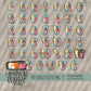 Summer Pop Alpha (3 Sets Aa-Zz, 0-9, Special Characters, Special Shapes)