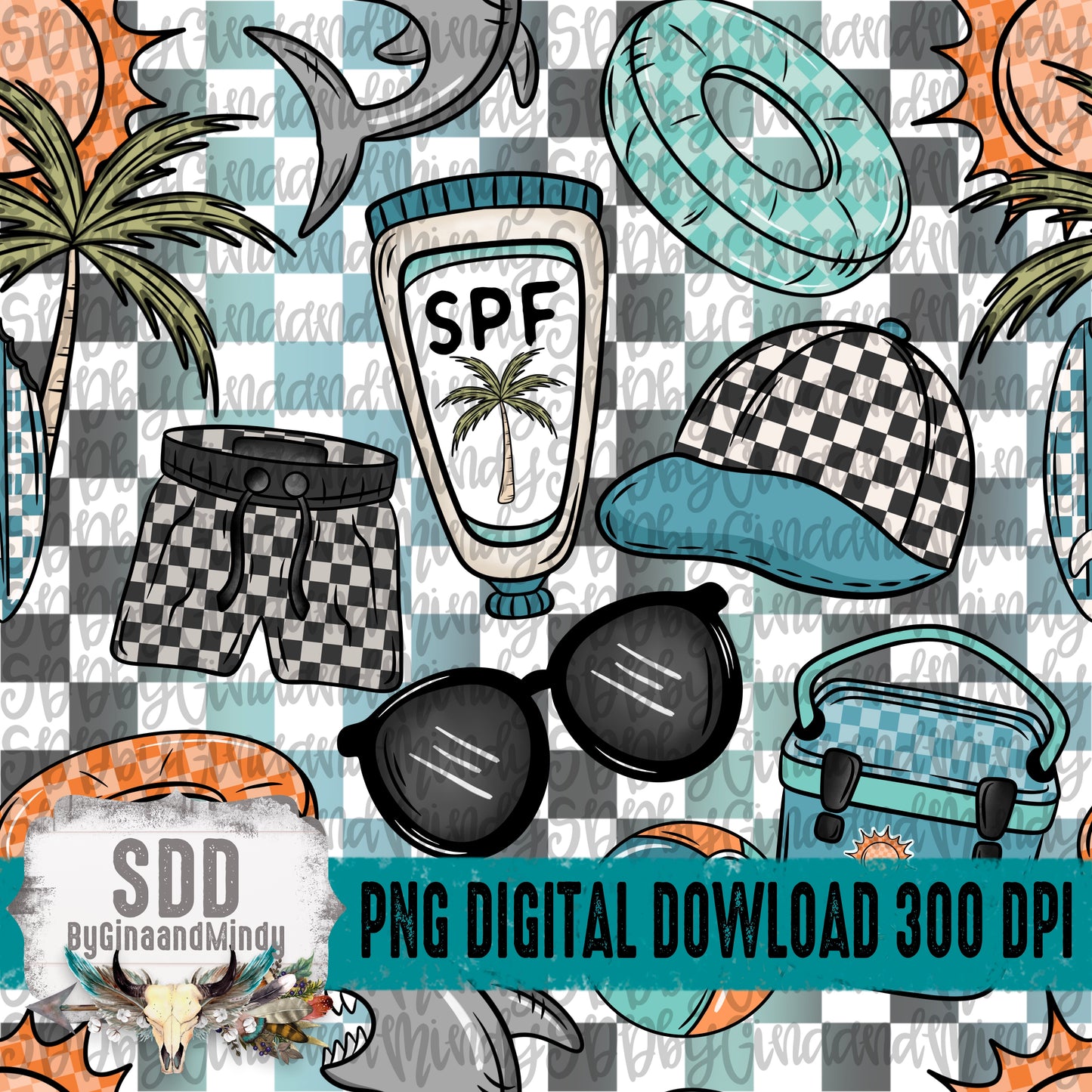 Summer Boy Seamless Bundle