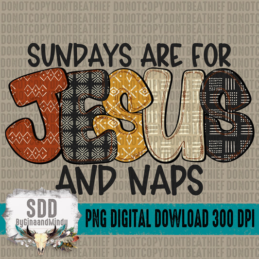 Sundays are for JESUS and Naps Bundle