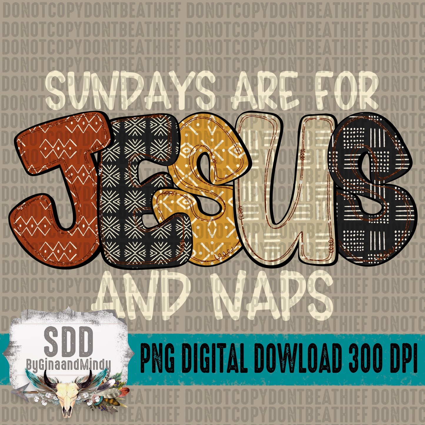 Sundays are for JESUS and Naps Bundle