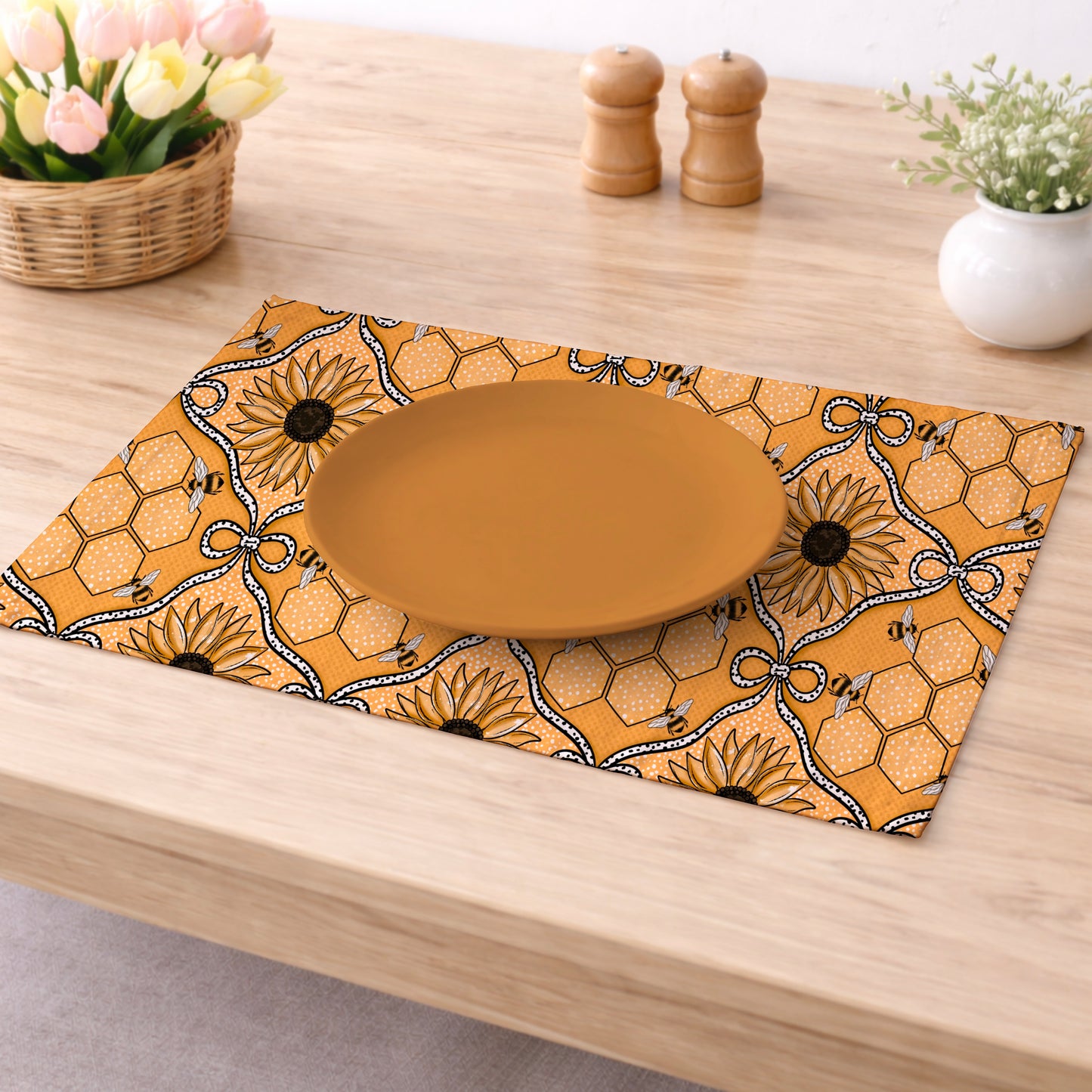 Sunflower Bee Seamless Bundle