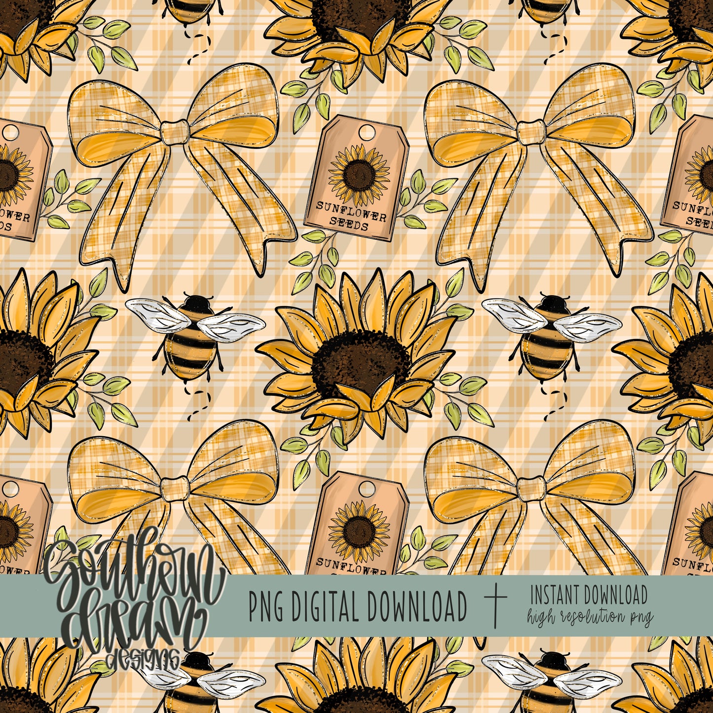 Sunflower Seamless Bundle