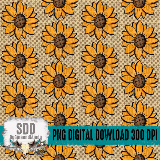 Sunflower Seamless Bundle