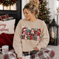 Sweater Weather Winter Faux Embroidery