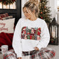Sweater Weather Winter Faux Embroidery