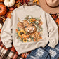 Sweet Fall Highland Cow