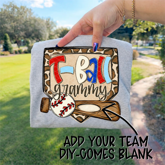 T-Ball Grammy DIY (Font Used KA-Sadie May Bold)