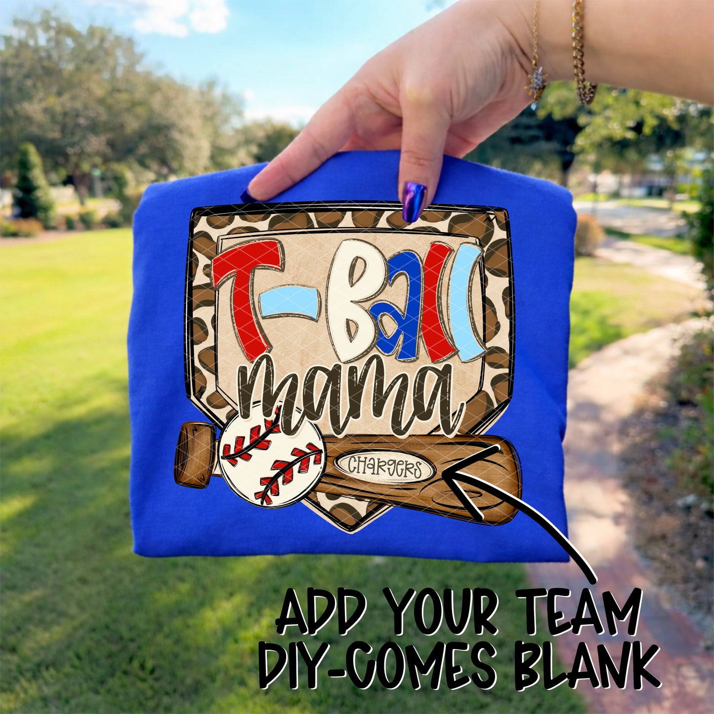 T-Ball Mama DIY (Font Used KA-Sadie May Bold)
