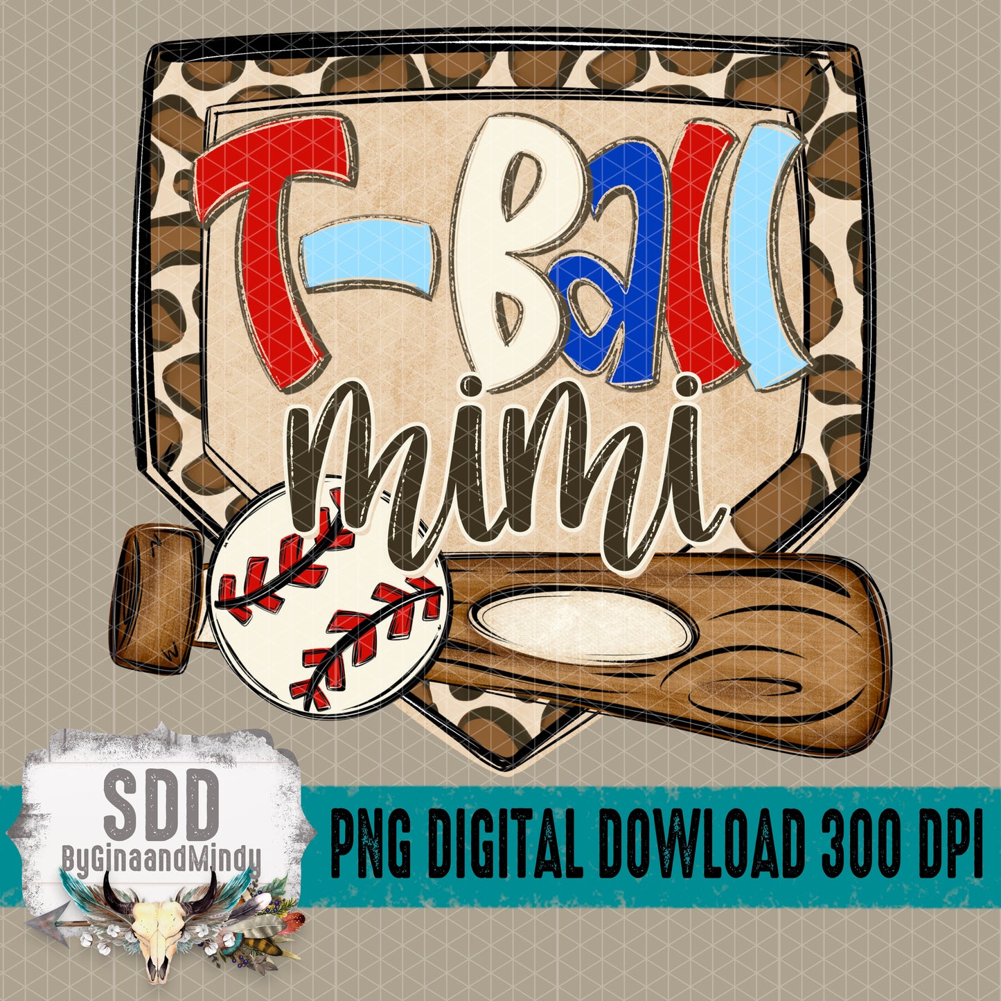 T-Ball Mimi DIY (Font Used KA-Sadie May Bold)