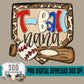 T-Ball Nana DIY (Font Used KA-Sadie May Bold)