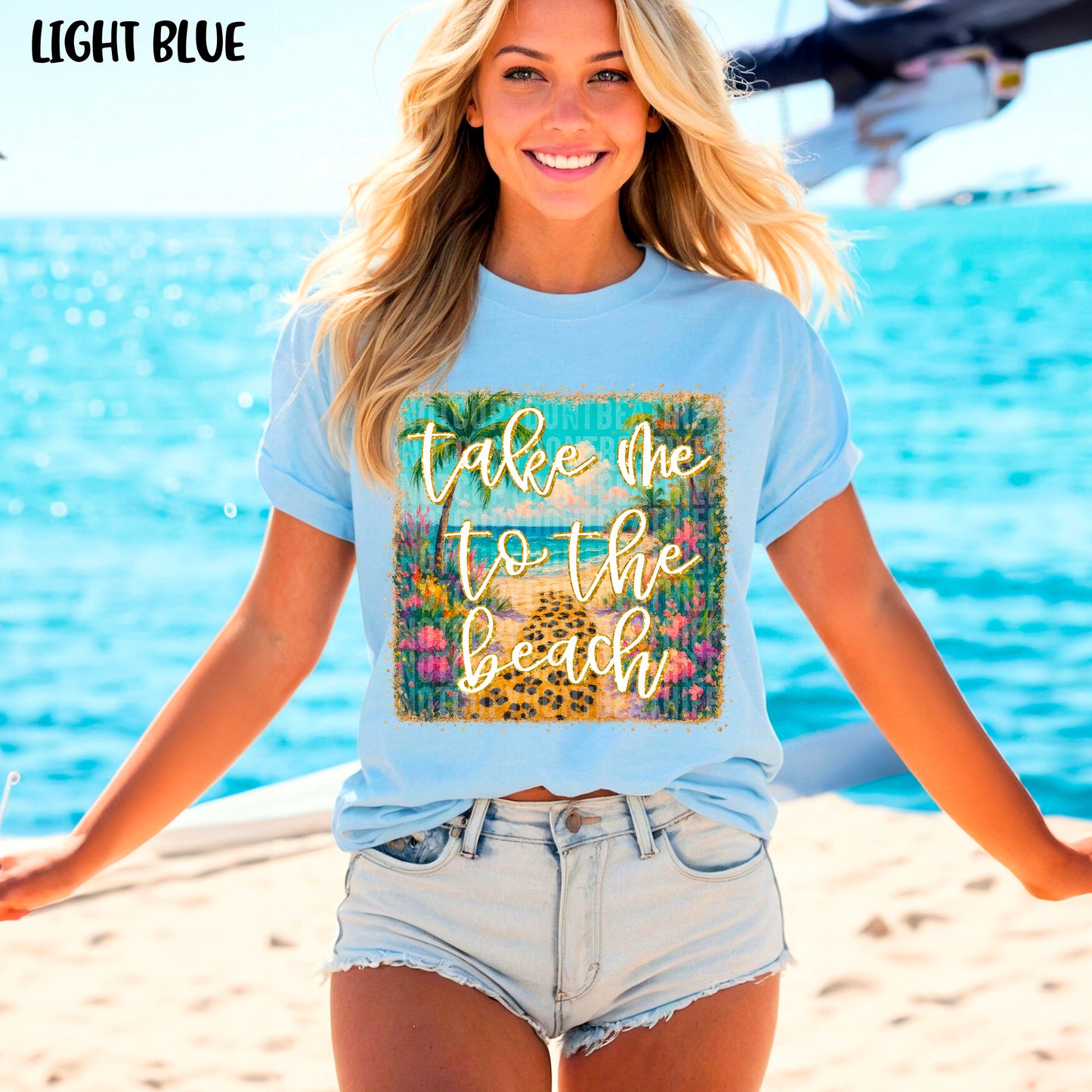 Take Me to the Beach Glitter