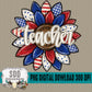 Patriotic Sunflower Collection; Teacher