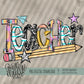 School Doodle Collection; Teacher