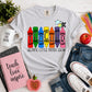 Teacher Helping Little Minds Crayons