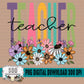 Spring Floral Name Collection; Teacher