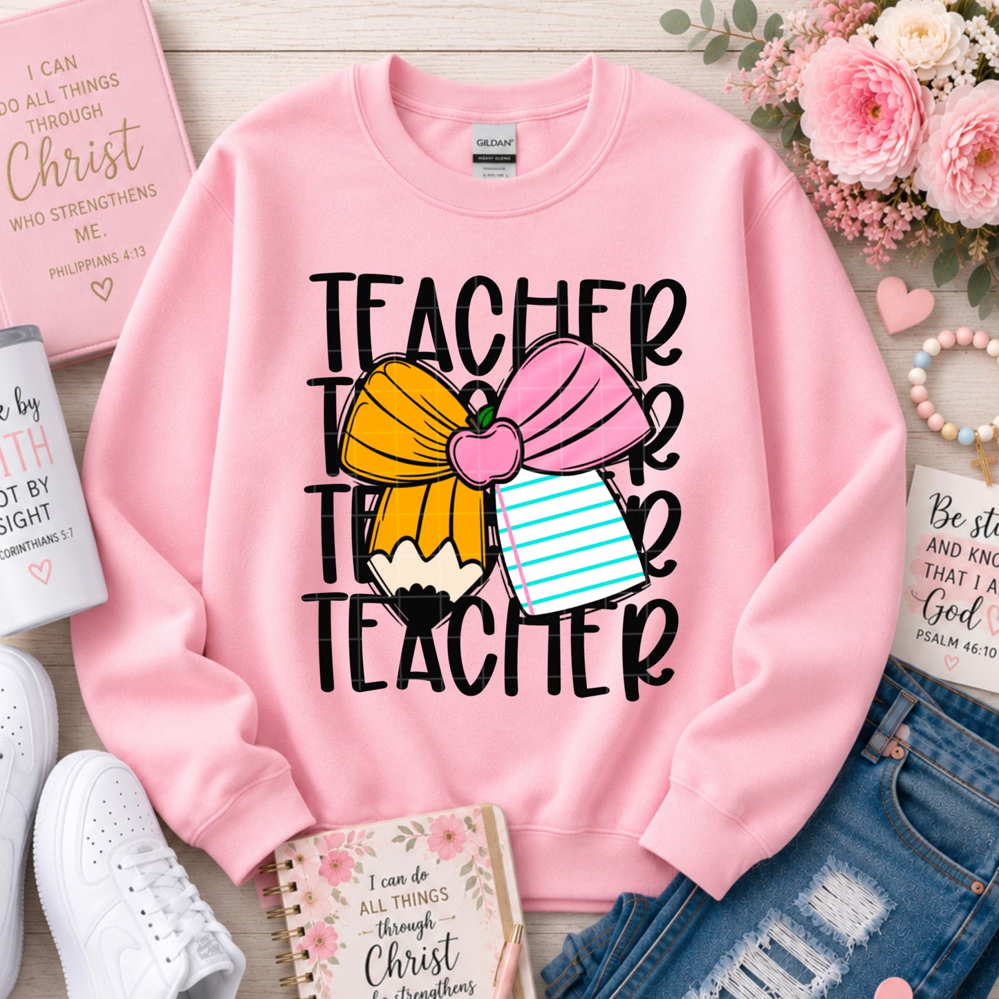 Teacher Stacked