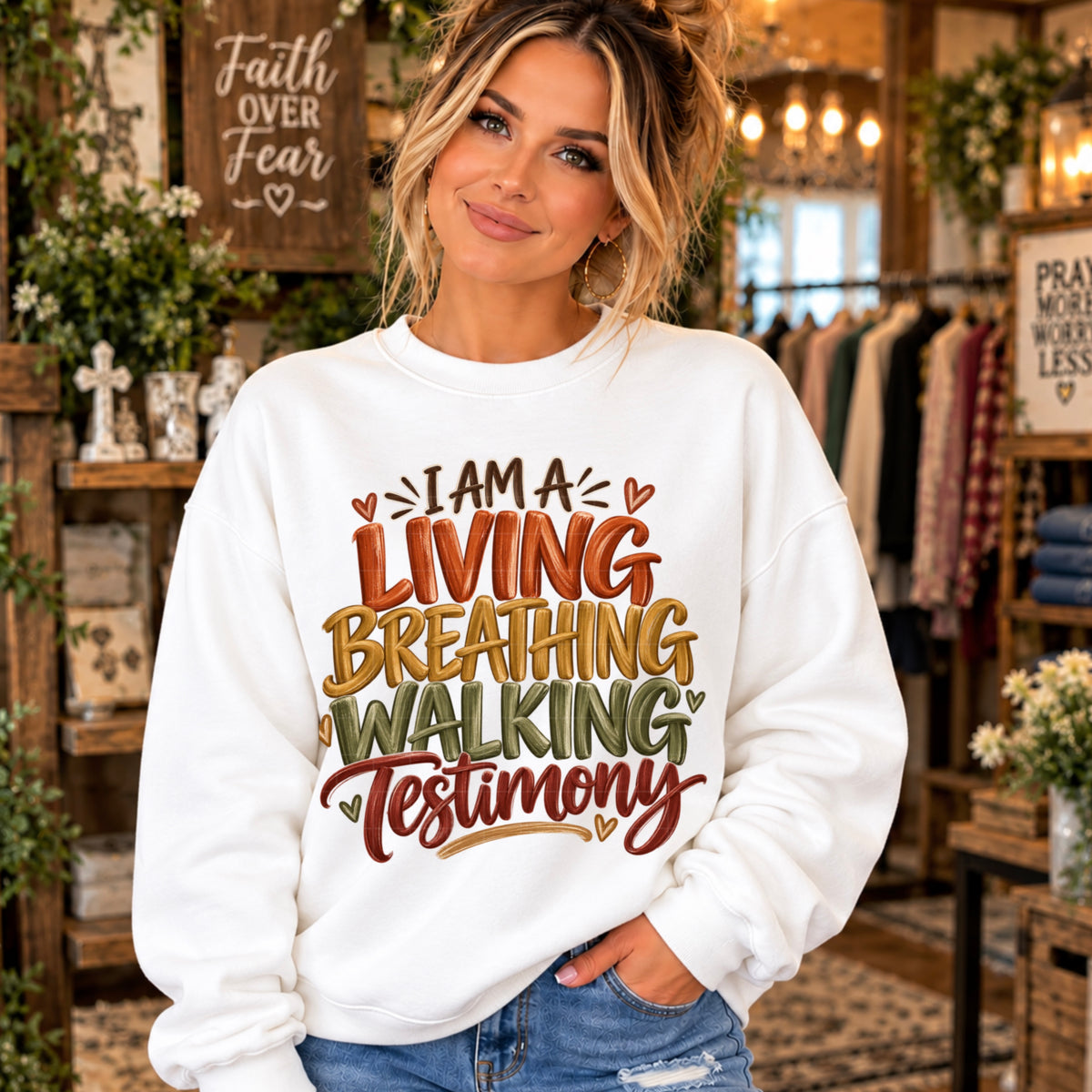 Living, Breathing, Walking Testimony