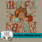 Thankful Mamaw Doodle Letters