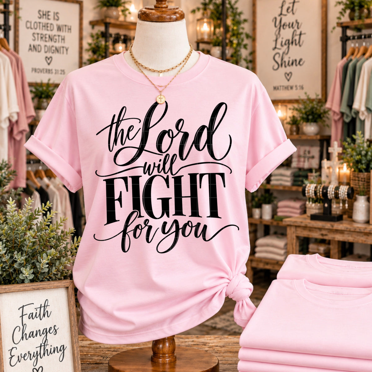 The Lord Will Fight For You