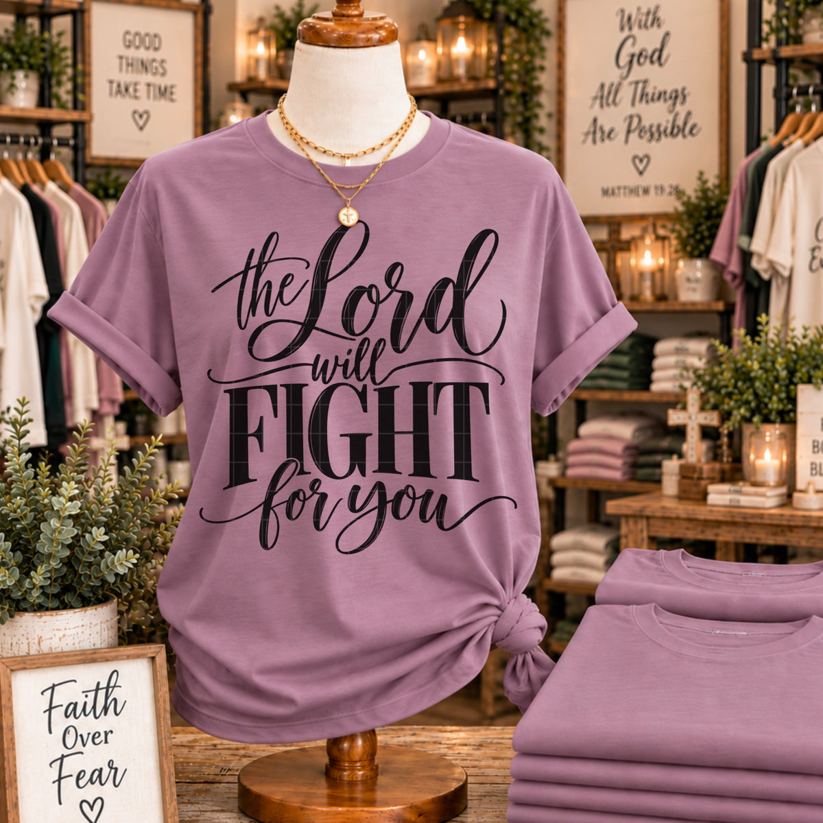 The Lord Will Fight For You