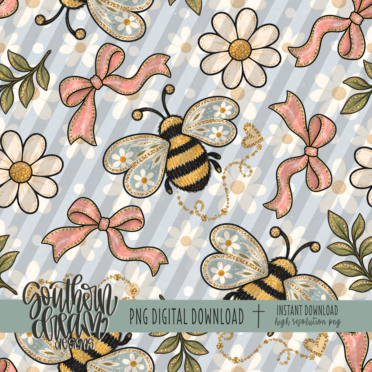 The Sweet Little Meadow Seamless Bundle