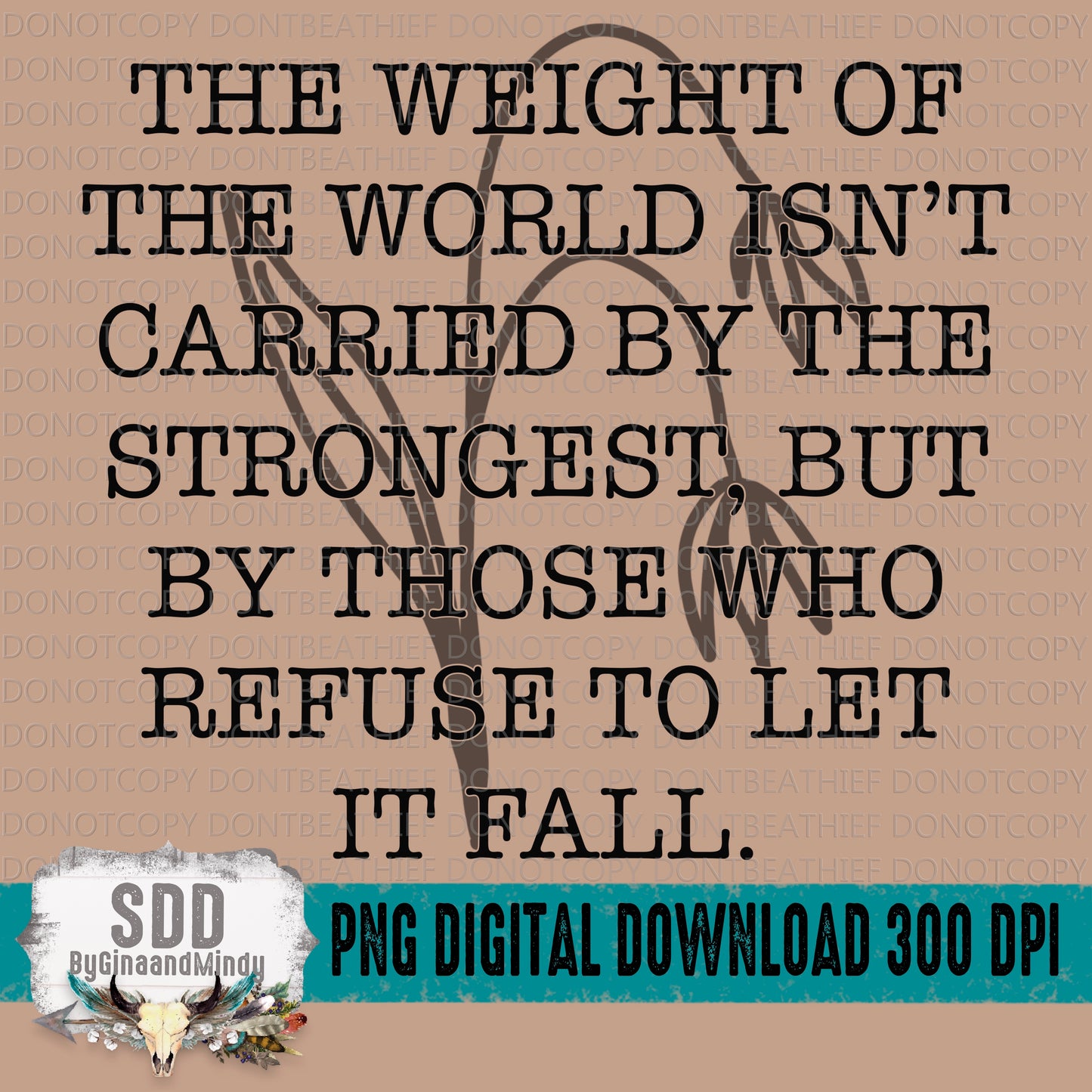 The Weight of the World