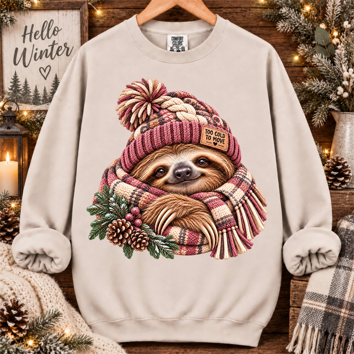 Too Cold to Move Sloth