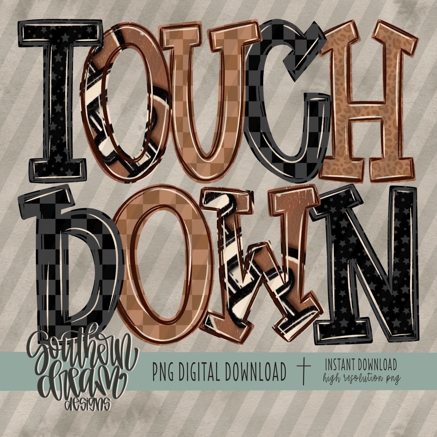 Football Doodle Collection; Touchdown
