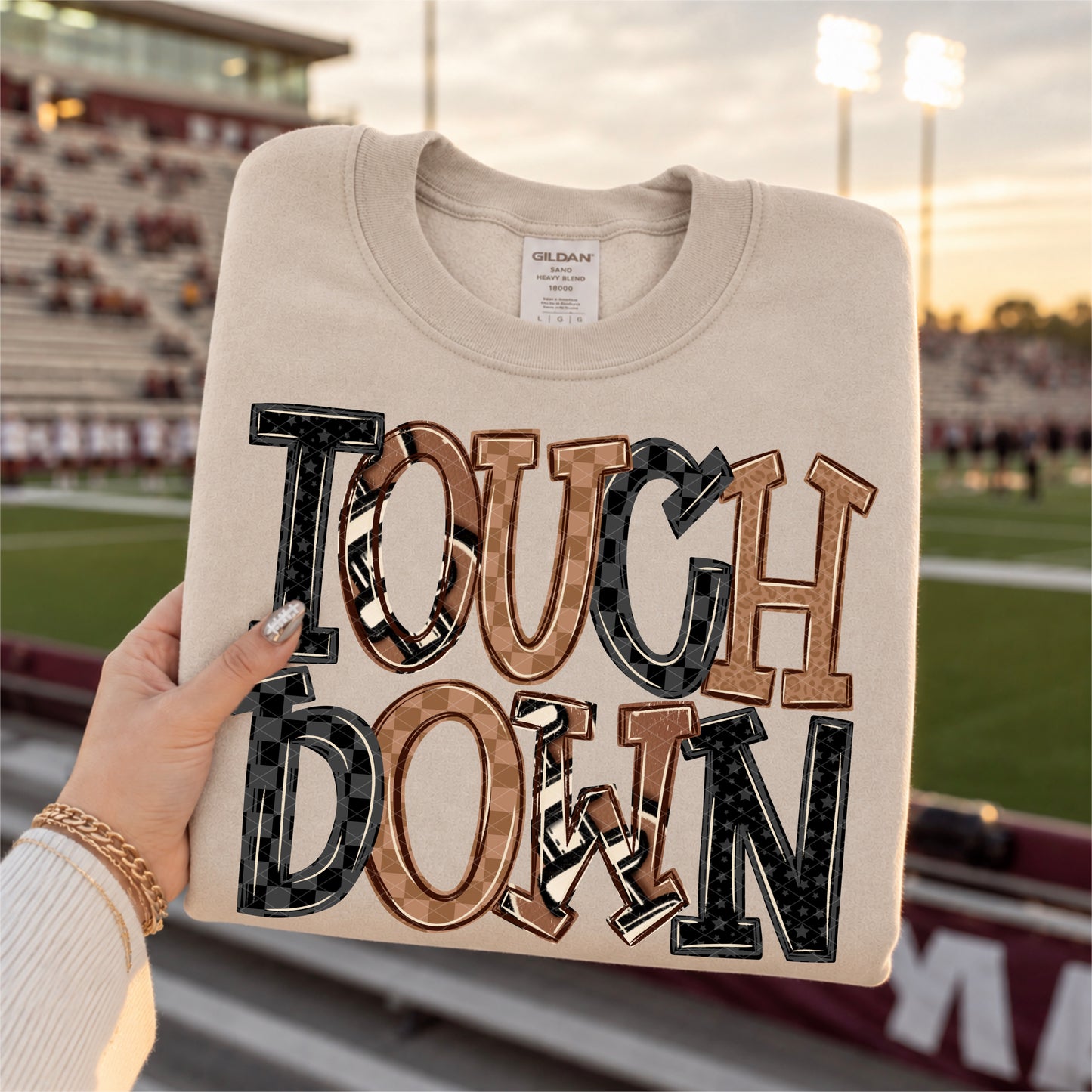 Football Doodle Collection; Touchdown