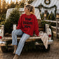 Truck Scene Barn Red