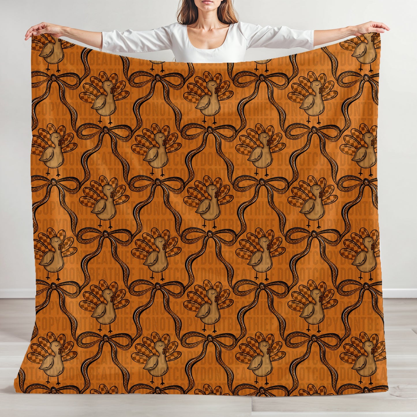 Turkey Bow Seamless Bundle
